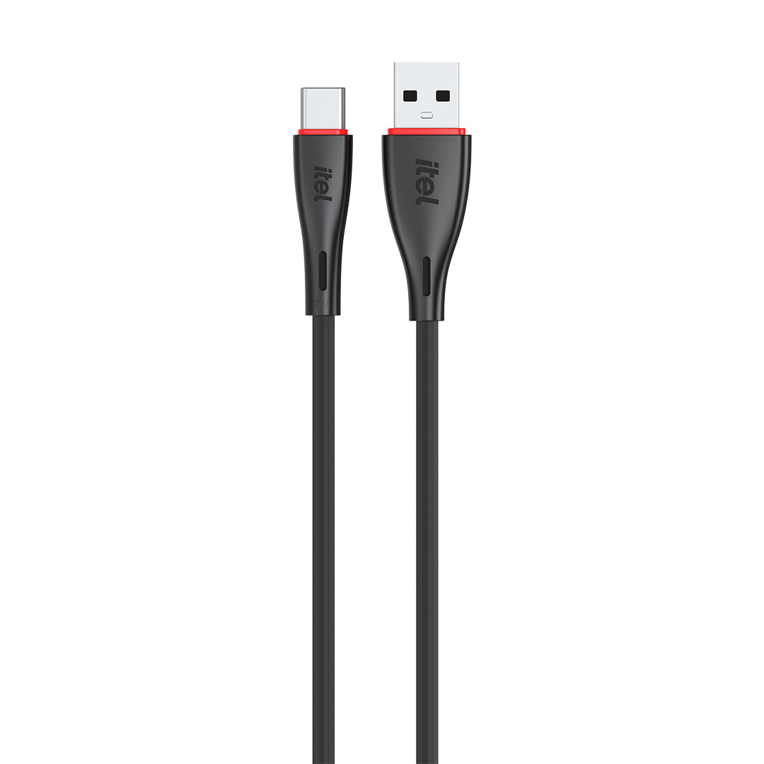 ICD-C24SDataCable_White_Black_1-1.jpg CablePulse II 2.4A Cable (Micro-USB, M24) - Image 1
